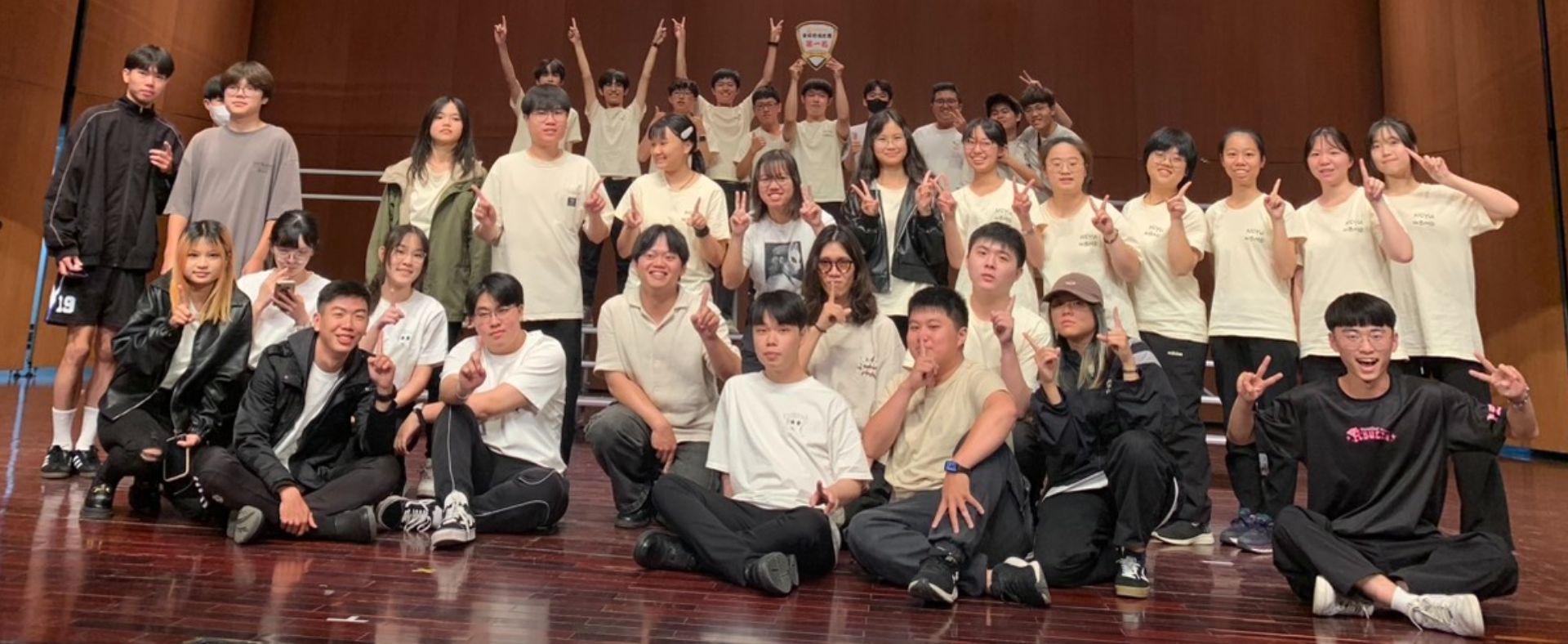 114學年度全校合唱比賽勇奪第一名