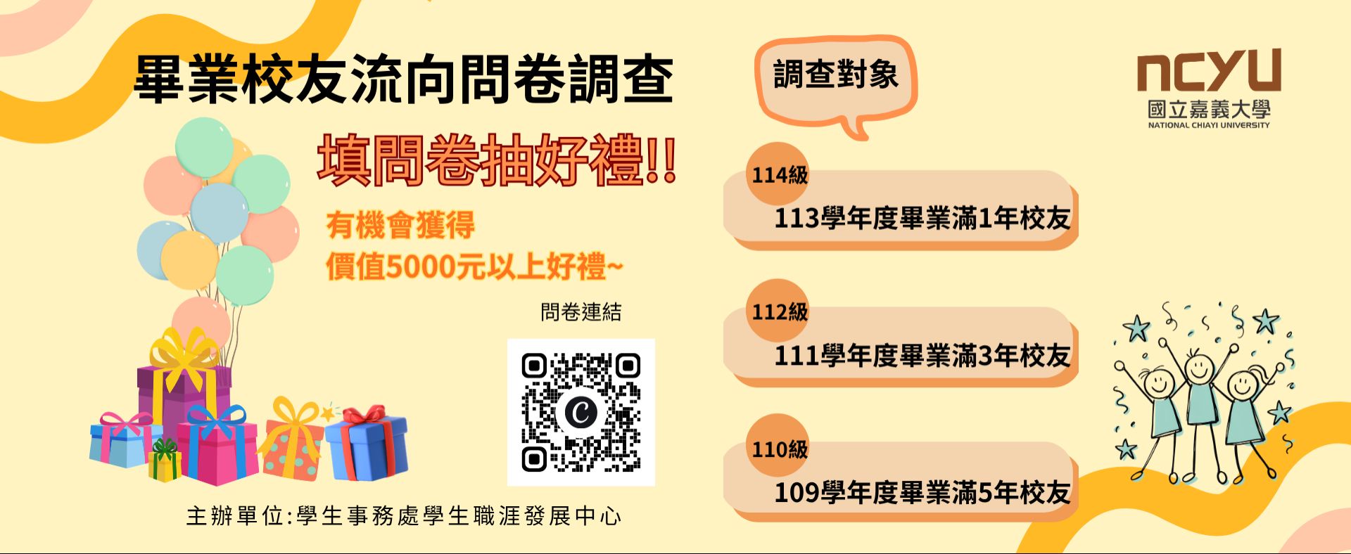 畢業校友流向調查