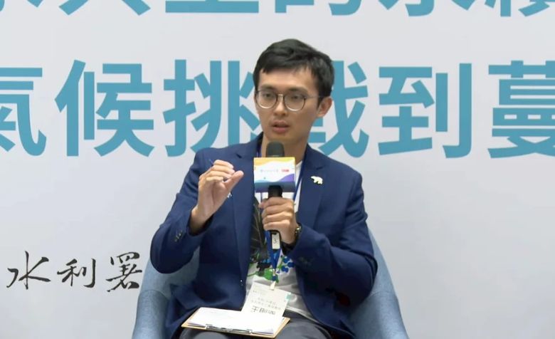 嘉大土木與水資源工程學系王則涵校友用孫子兵法防汛治水(聯合新聞網)