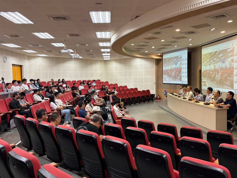 機械與能源工程學系展現實作與綠能實力　招生說明會吸引學子關注