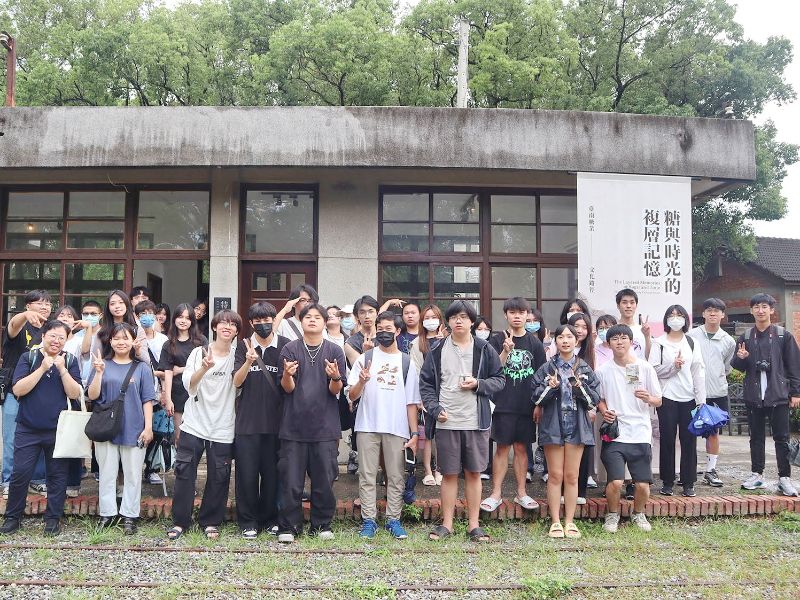 圖：雲嘉南史蹟踏查-參觀蕭壟文化園區。（照片由研究發展處提供）