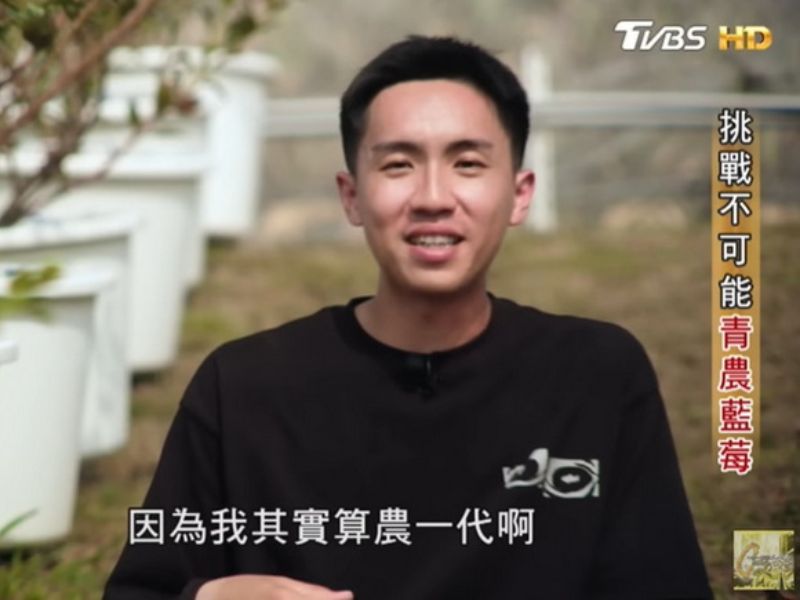 炎熱南台灣也能種出藍莓  26歲嘉大楊承翰校友挑戰不可能開賣半小時完售！
