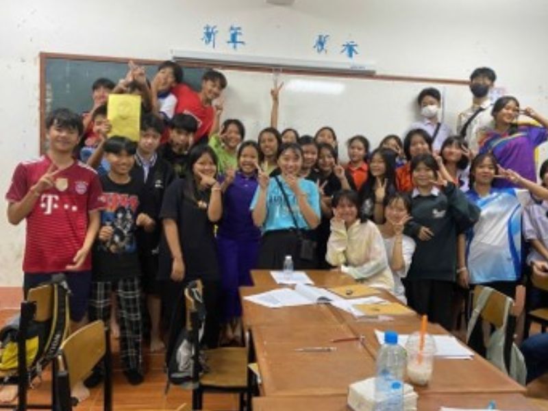 【國際實習/見習與交換】112年7月3日~9月17日學生至泰國回龍中文學校進行教學實習