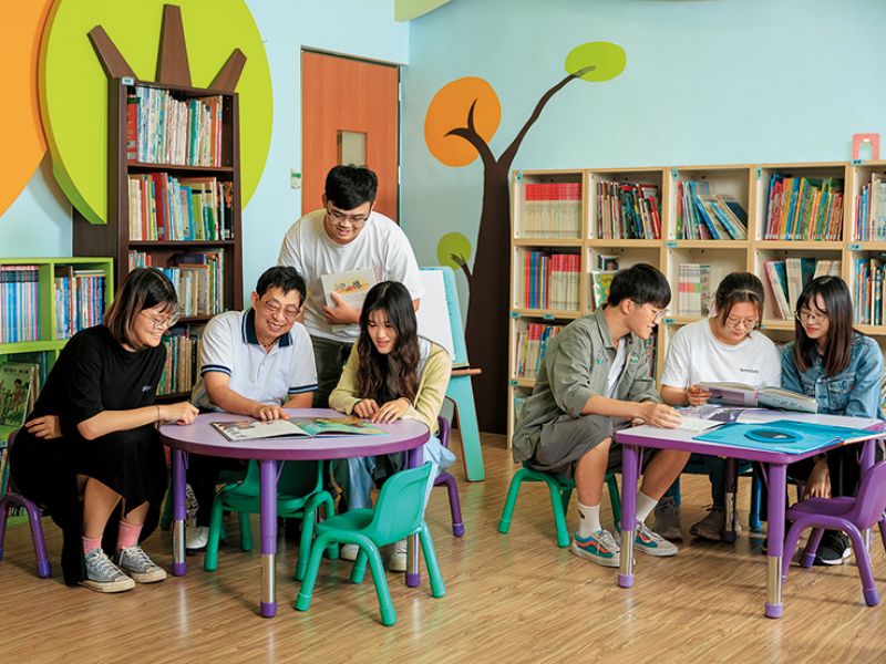 幼教師生共學培育學前教育專業人才。