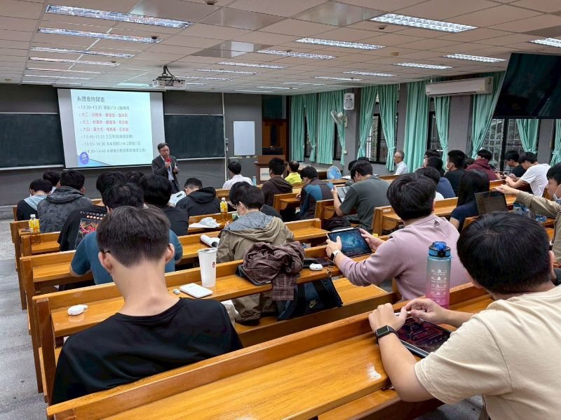 機械系辦理114-1期末系週會-114-2課程說明會活動