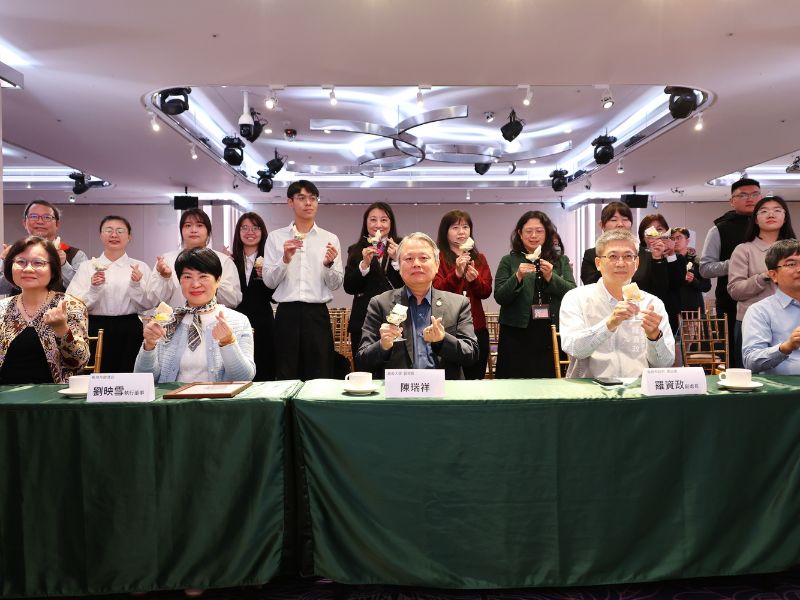 幸福嘉義米入甜點　嘉大師生攜手新悦花園酒店發表永續創意料理