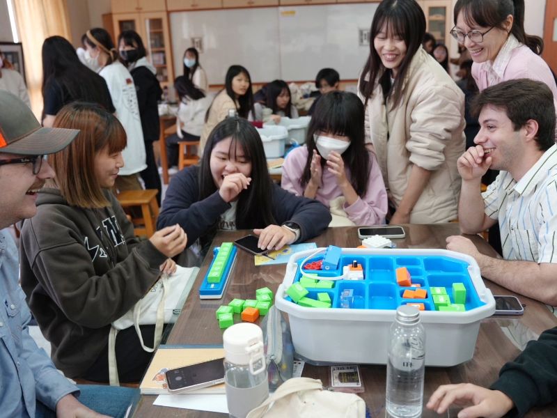 圖3:美國愛達荷大學訪團參與幼教系課程。(照片由國際處提供)