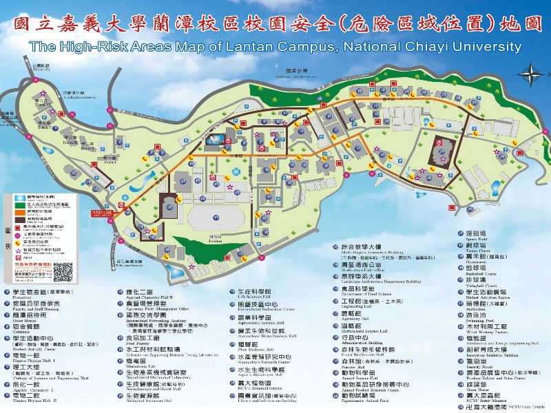 本校115學年度第一學期校園安全（危險區域）地圖業已修正完成