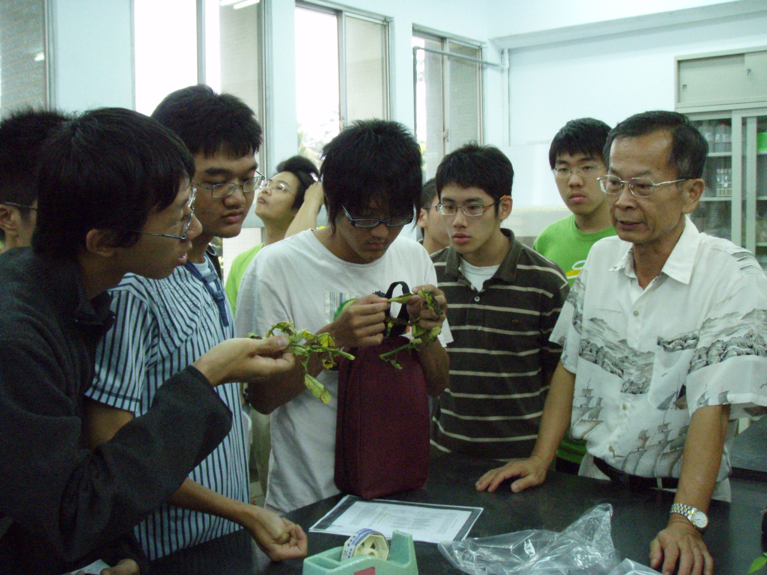 970708亞蔬中心植物病害診斷9