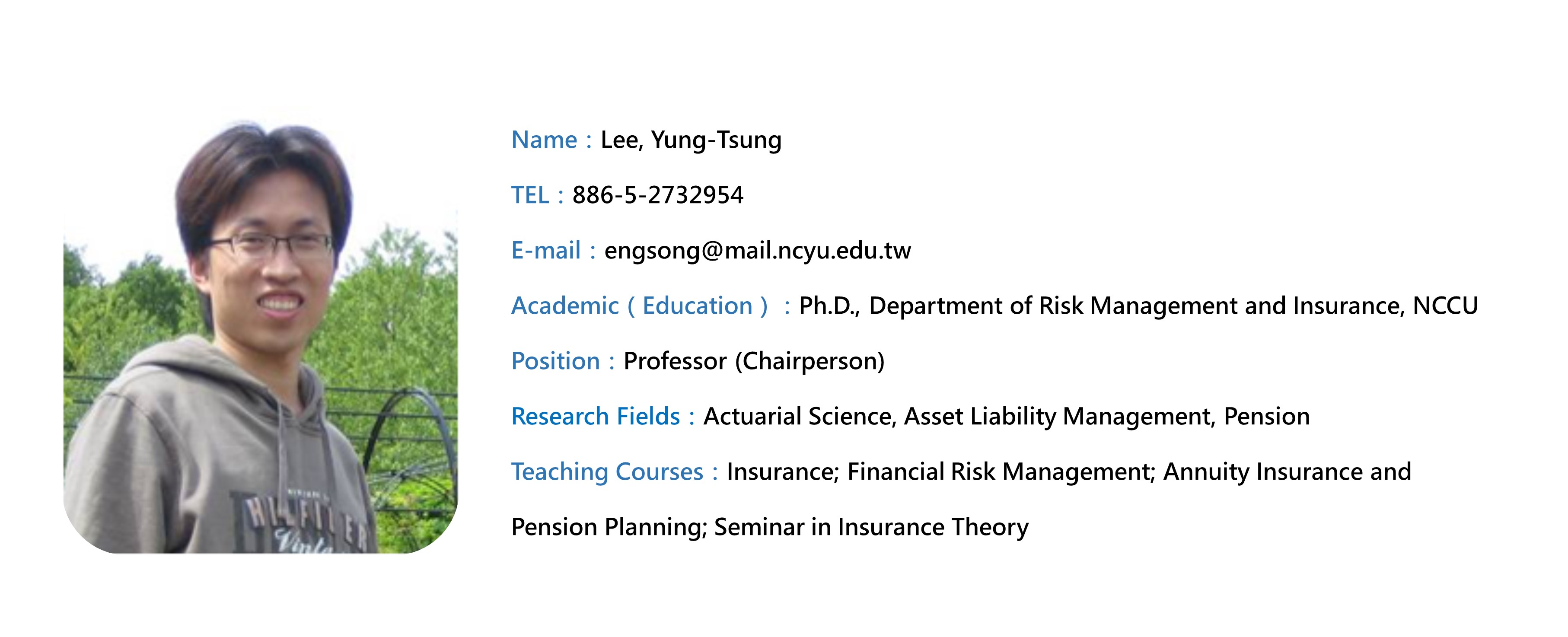 Lee, Yung-Tsung