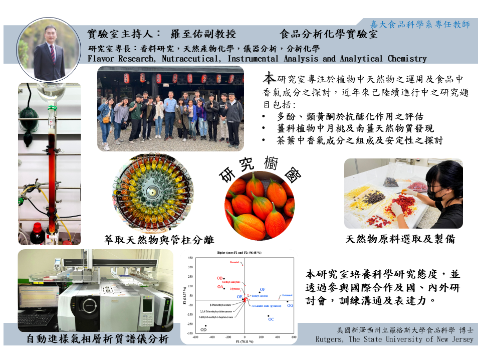 羅至佑老師研究室特色