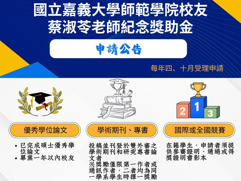 申請公告