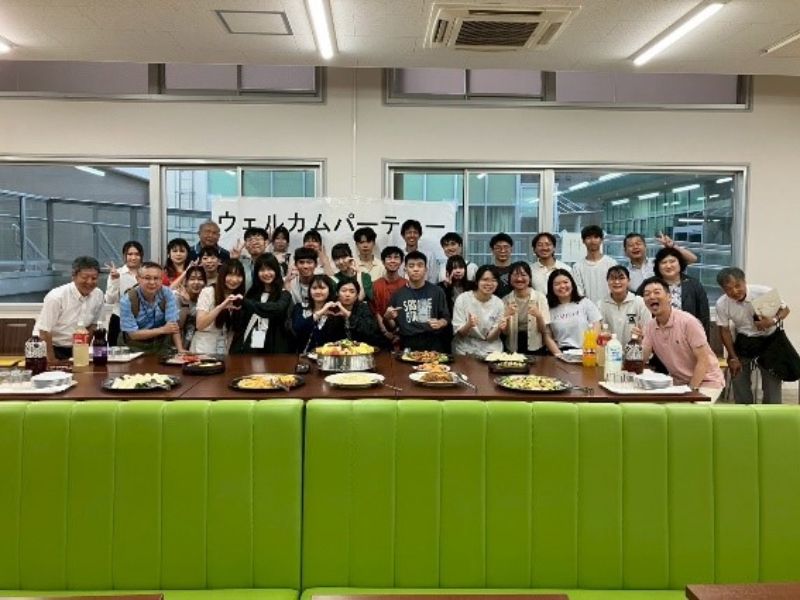 香川大學學生及老師舉辦歡迎會